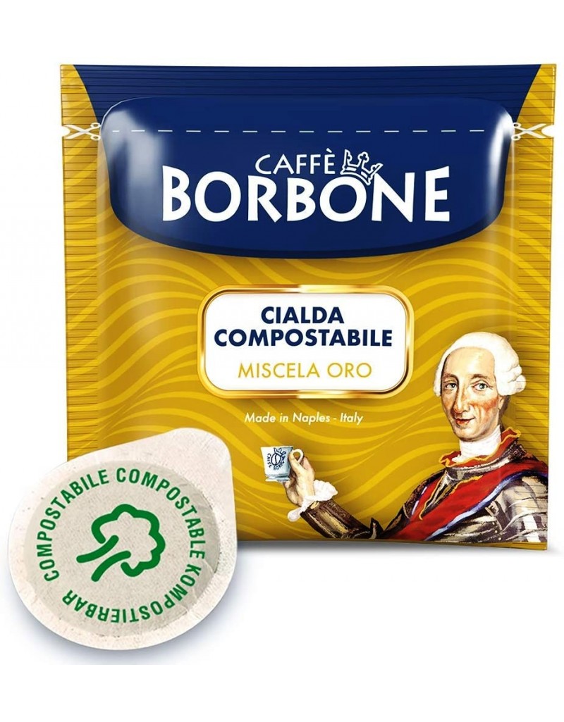 BOX 150 CIALDE CAFFE' BORBONE MISCELA ORO