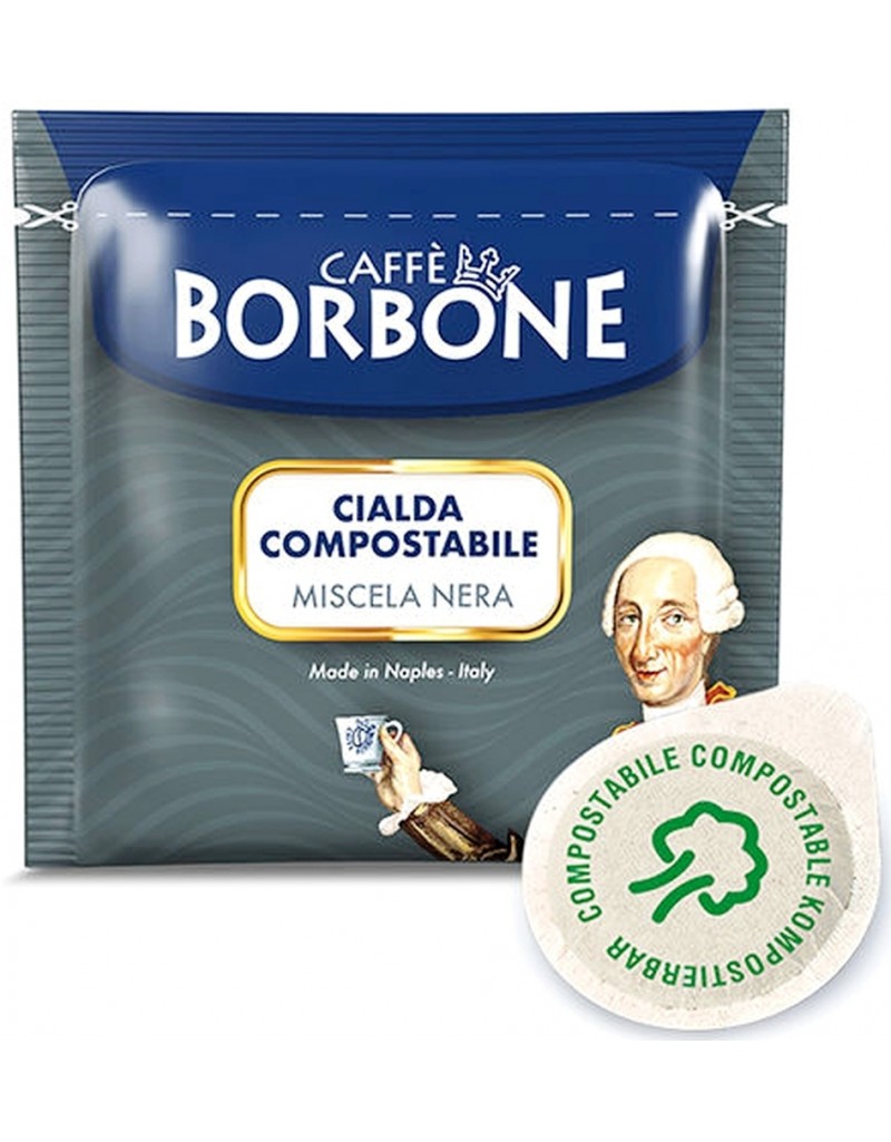 Caffè Borbone Cialda Compostabile, Miscela Nera - 150 Cialde - Sistema ESE